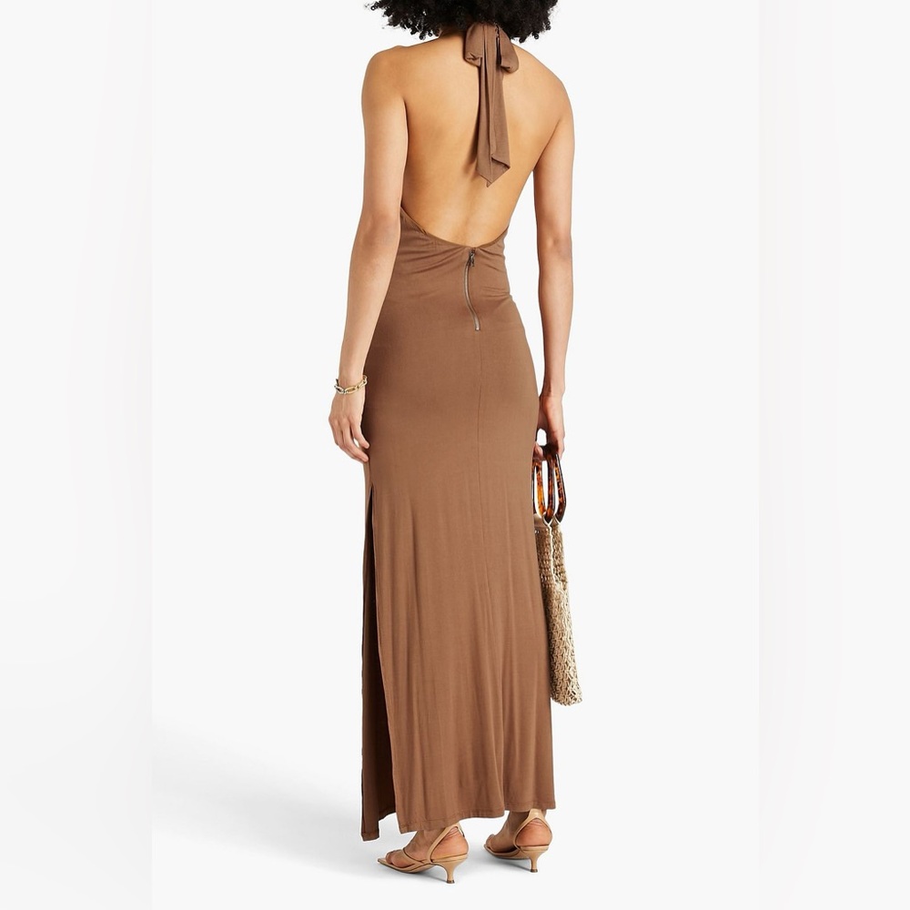 Alice + Olivia Brown Maxi Dress - Picture 2 of 11